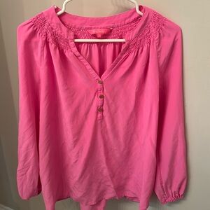 Lily Pulitzer silk blouse